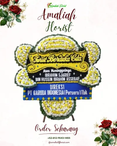 Papan Bunga Duka di Pojoksari